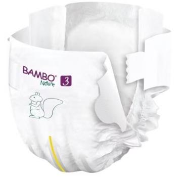 Bambo Nature Babywindel S Gr. 3, 4 - 8 kg, 28 Stk.